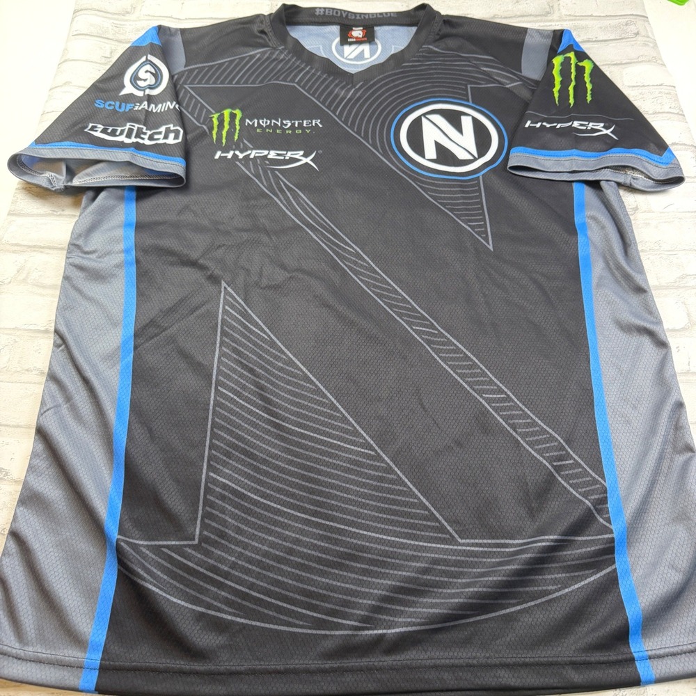 Armacentrum Team Envyus Jersey Mens XL Black Monster Call of Duty CS:GO EUC